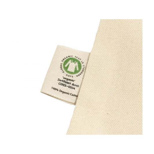 BIO Baumwoll Turnbeutel - Farbe: Natur