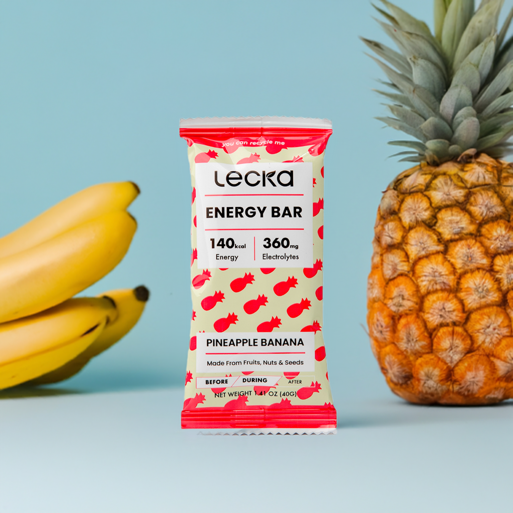 LECKA Energy Bar Pineapple Banana