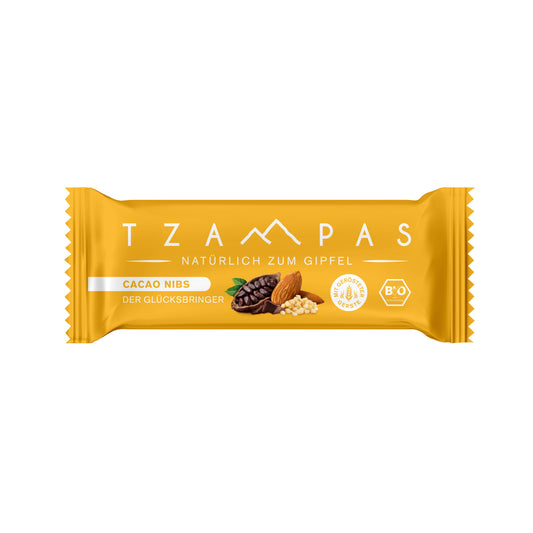 TZAMPAS BIO Energy Bar Cacao Nibs