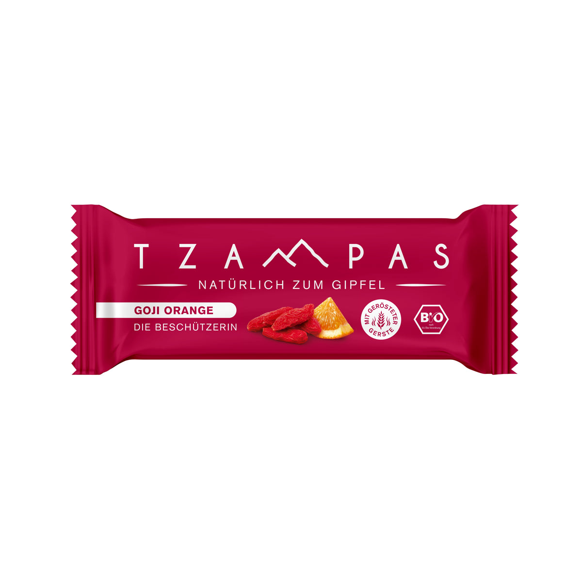 TZAMPAS BIO Energy Bar Goji Orange