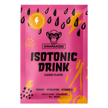 Chimpanzee Isotonic Drink Pulver Cherry - 30g Portionsbeutel