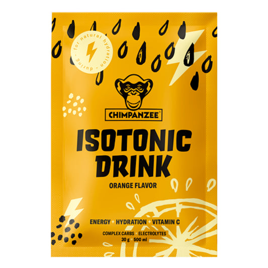 Chimpanzee Isotonic Drink Pulver Orange - 30g Portionsbeutel - MHD 15.08.26