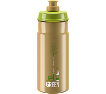 ELITE Jet Green BIO Trinkflasche 550ml - braun