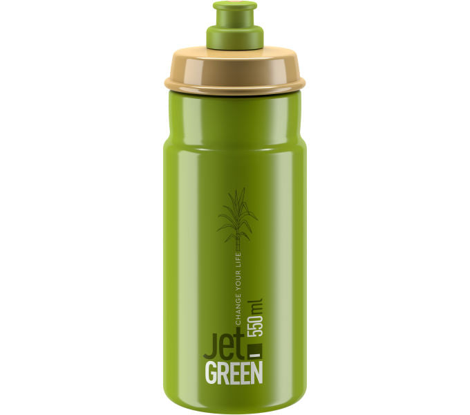 ELITE Jet Green BIO Trinkflasche 550ml - grün