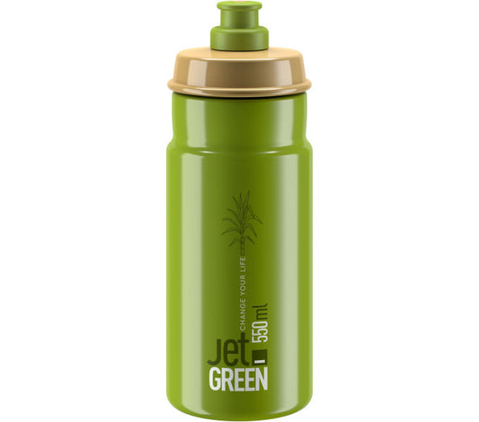 ELITE Jet Green BIO Trinkflasche 550ml - grün