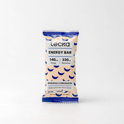 LECKA Energy Bar Banana Cinnamon
