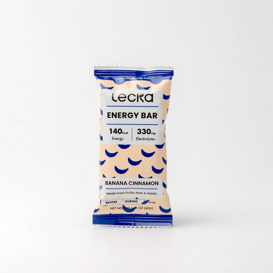LECKA Energy Bar Banana Cinnamon