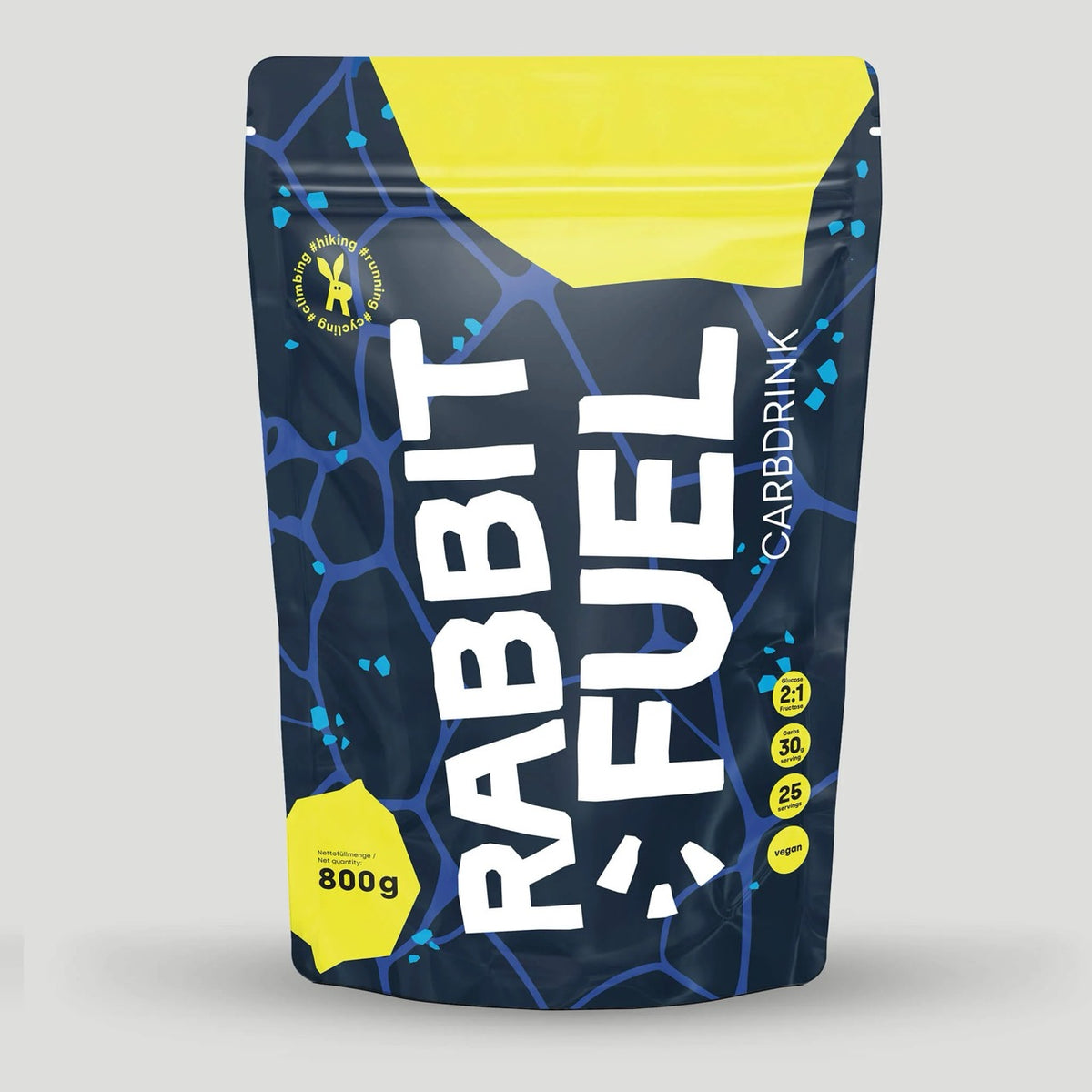 Rabbit Fuel Carb Drink 800g Beutel