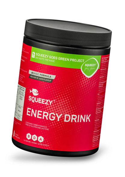 SQUEEZY Energy Drink Basic Formula 650g Pulver - MHD 31.06.26