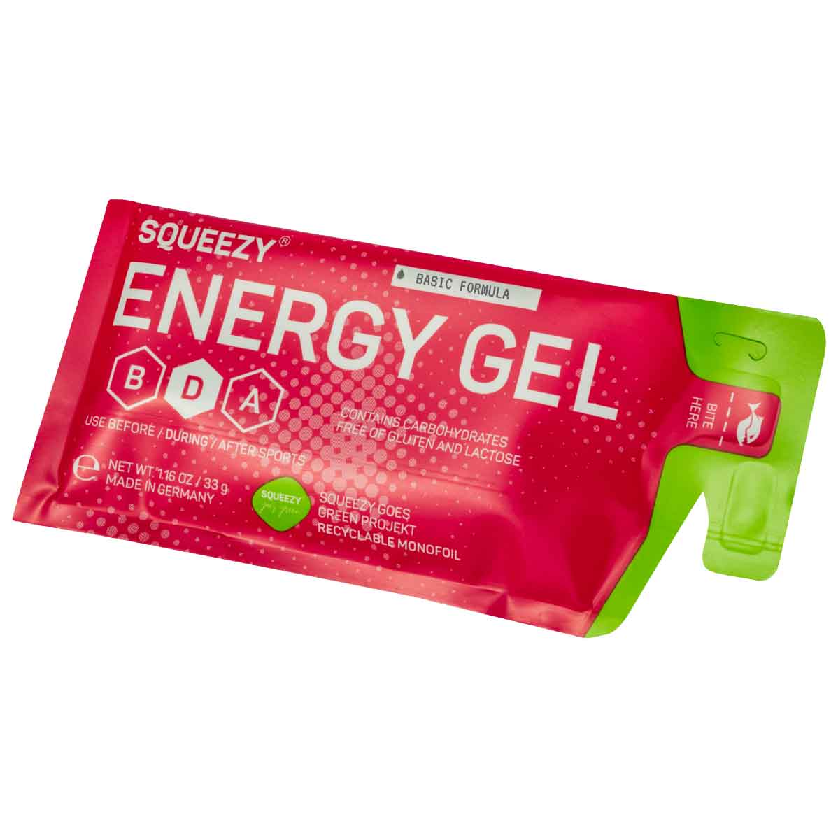 SQUEEZY Energy Gel Basic Formula 33g