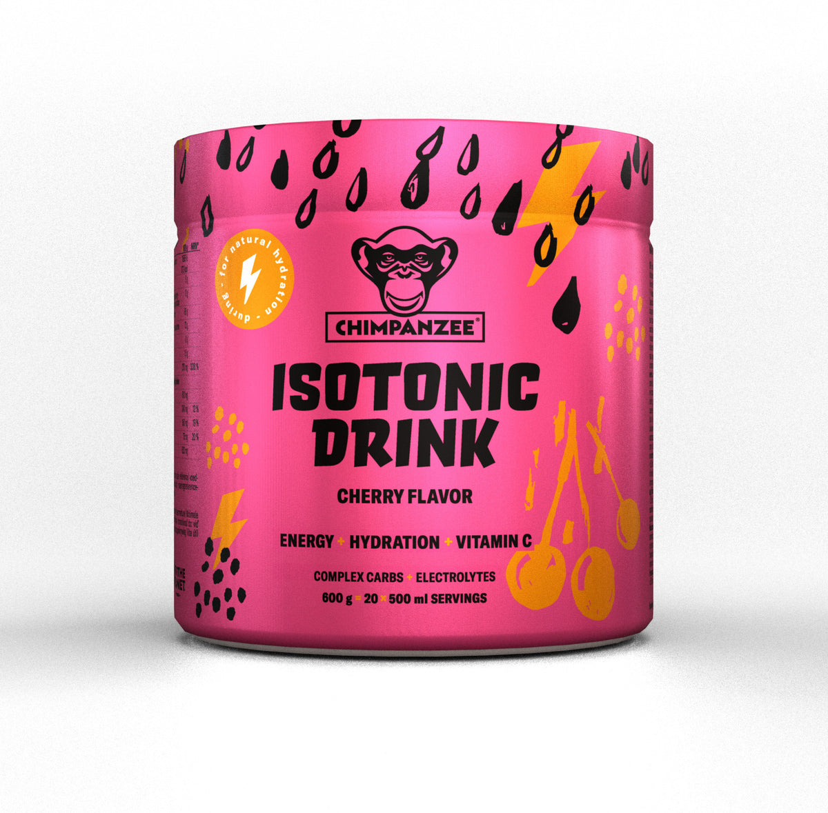 Chimpanzee Isotonic Drink Pulver Cherry 600g